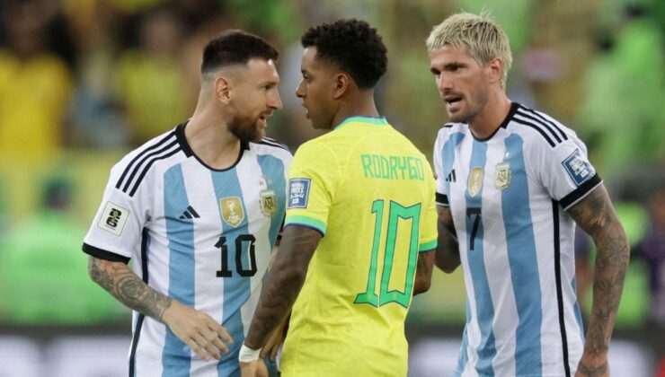 Neymar’dan Messi’yle tartışan Rodrygo’ya destek