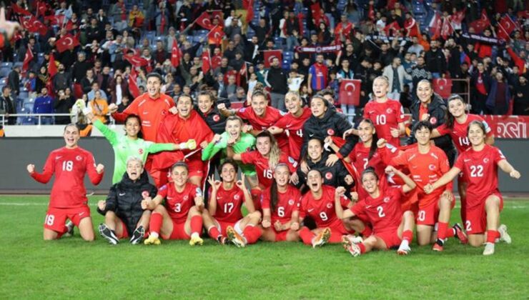 A Milli Kadın Futbol Takımımız şov yaptı! Gürcistan’ı da yendiler, grupta gol yemeden B Ligi’ne çıktılar