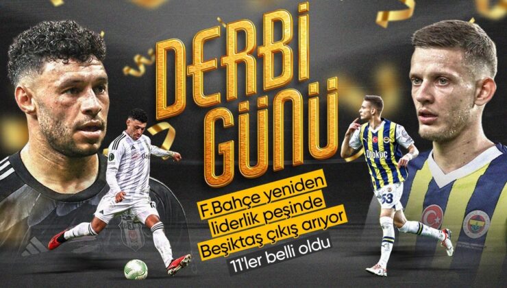 Beşiktaş – Fenerbahçe maçının ilk 11’leri