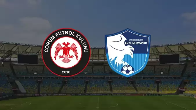 Çorum FK – Erzurumspor maçı yayın bilgisi ve saati